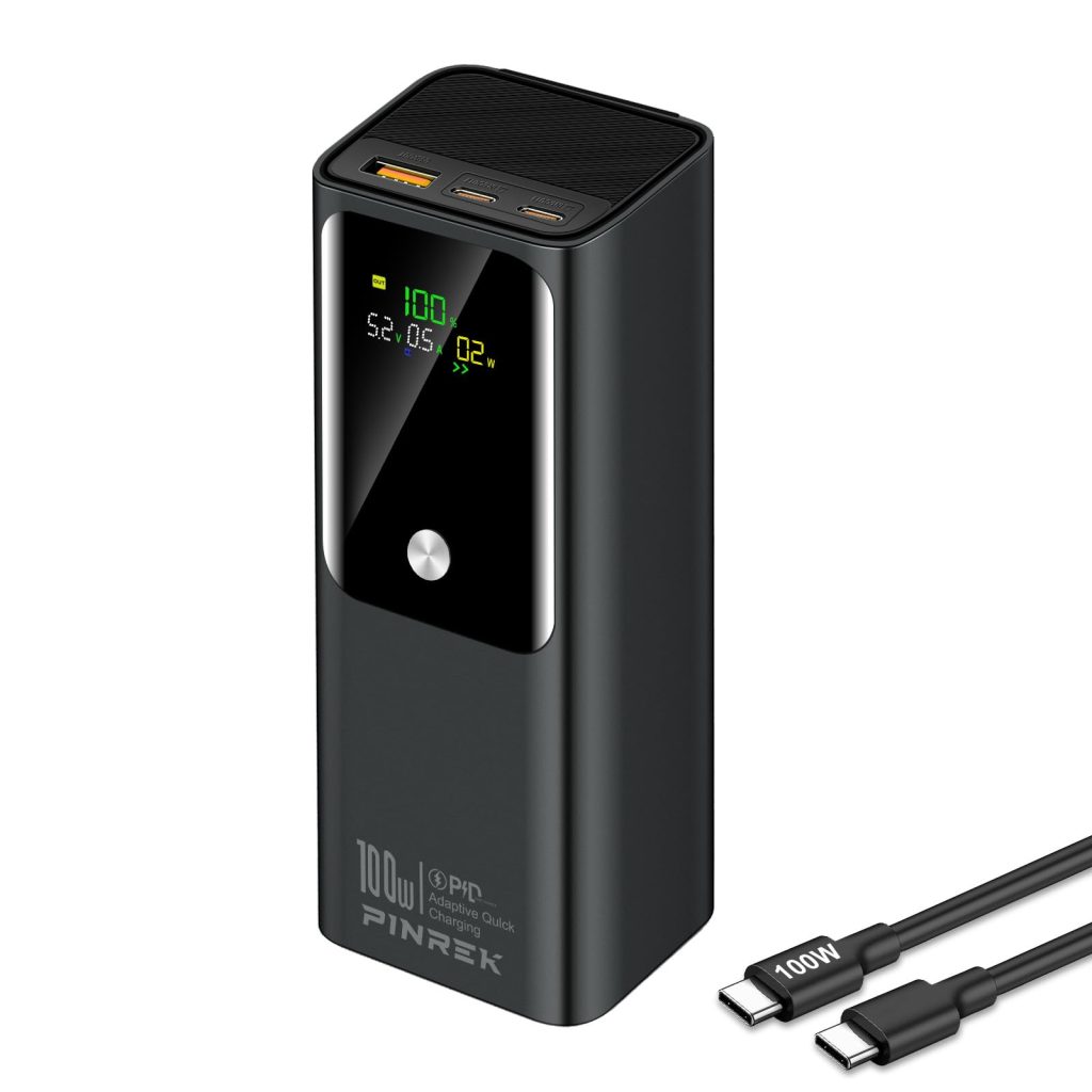 Power bank 20000mAh 100W PLUSTAR PW-C220 avec écran digital