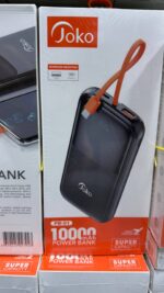 Joko PB-01 10000 mAh power bank with digital display screen