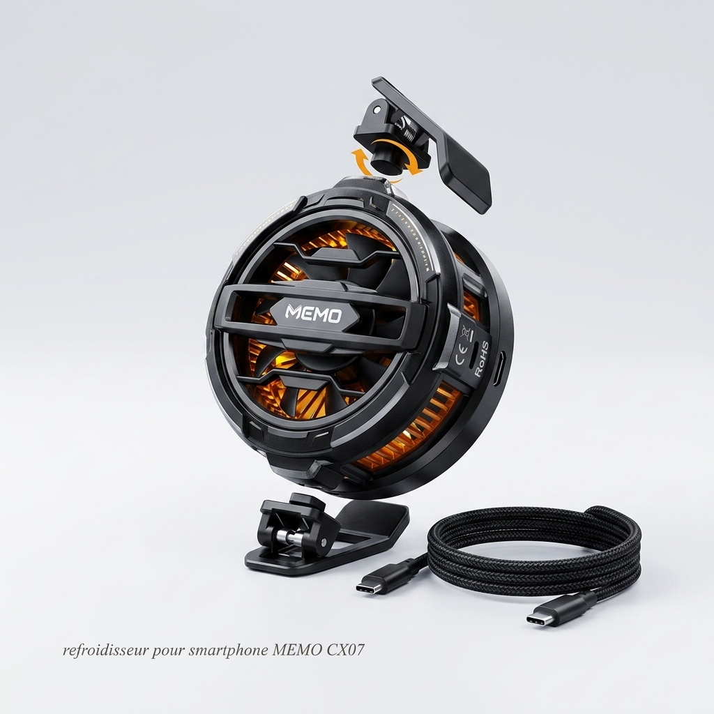 Refroidisseur pour smartphone MEMO CX07 15W magnétique