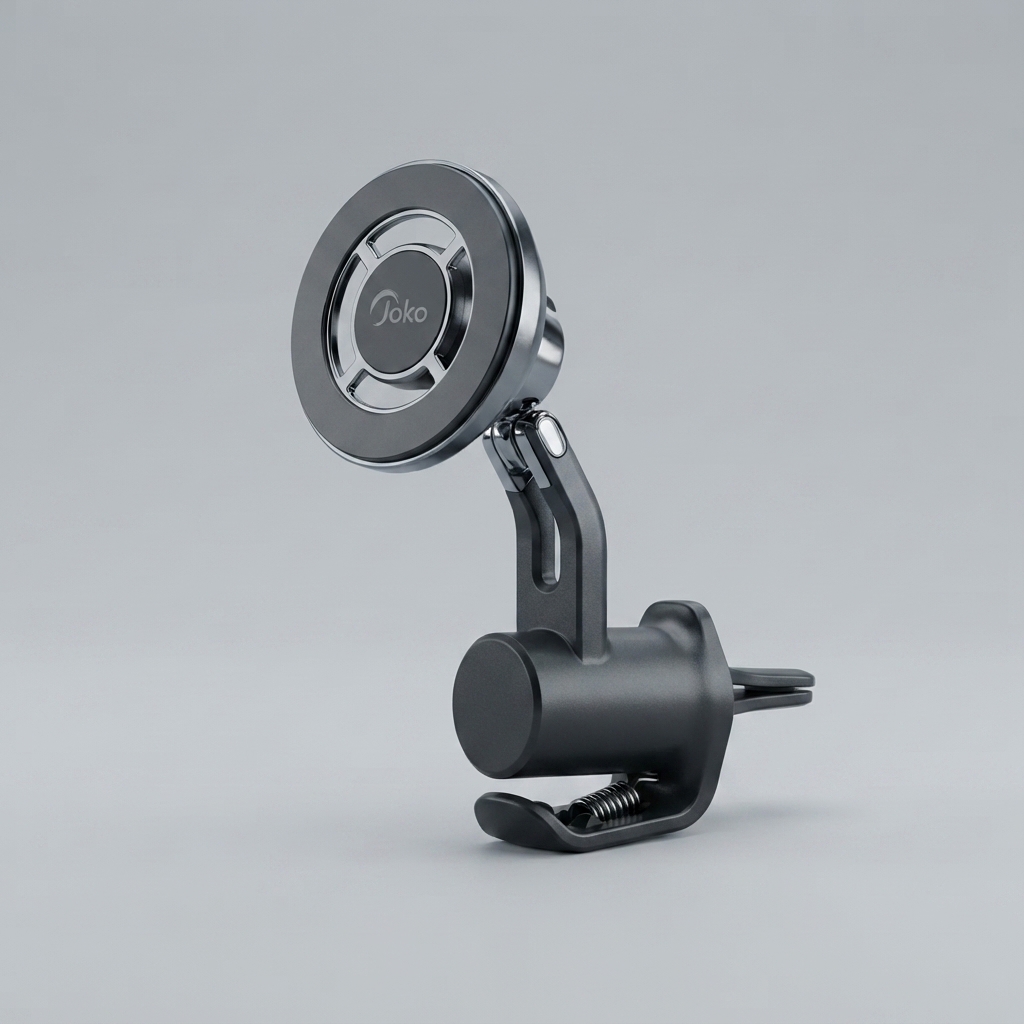 Joko CH-06 magnetic car phone holder with hooked locking mechanism