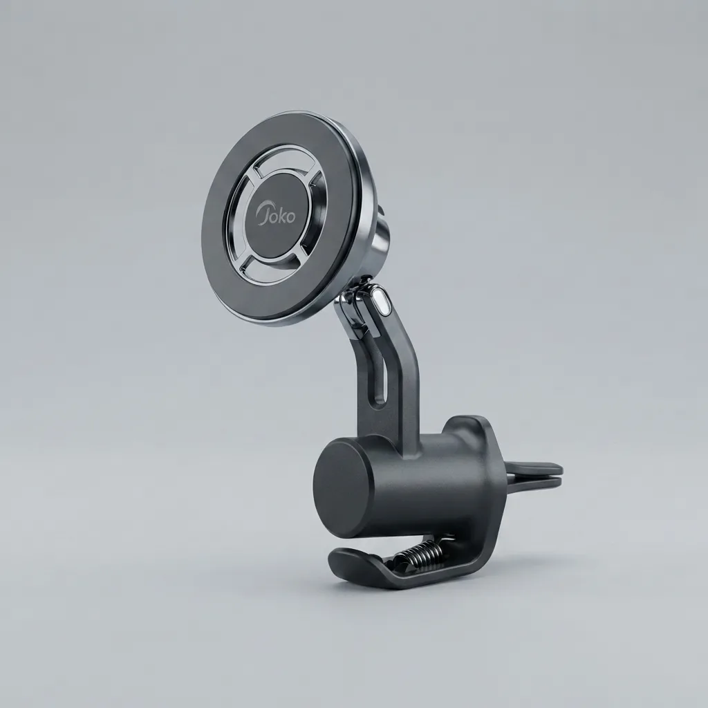 Joko CH-06 magnetic car phone holder with hooked locking mechanism