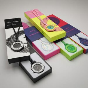 Trendy Fashion Octagonal Lanyard Watch with lanyard strap