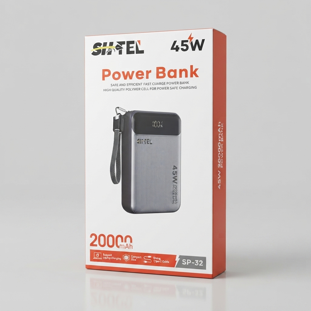 SHTEL SP-32 45W 20000mAh Power Bank