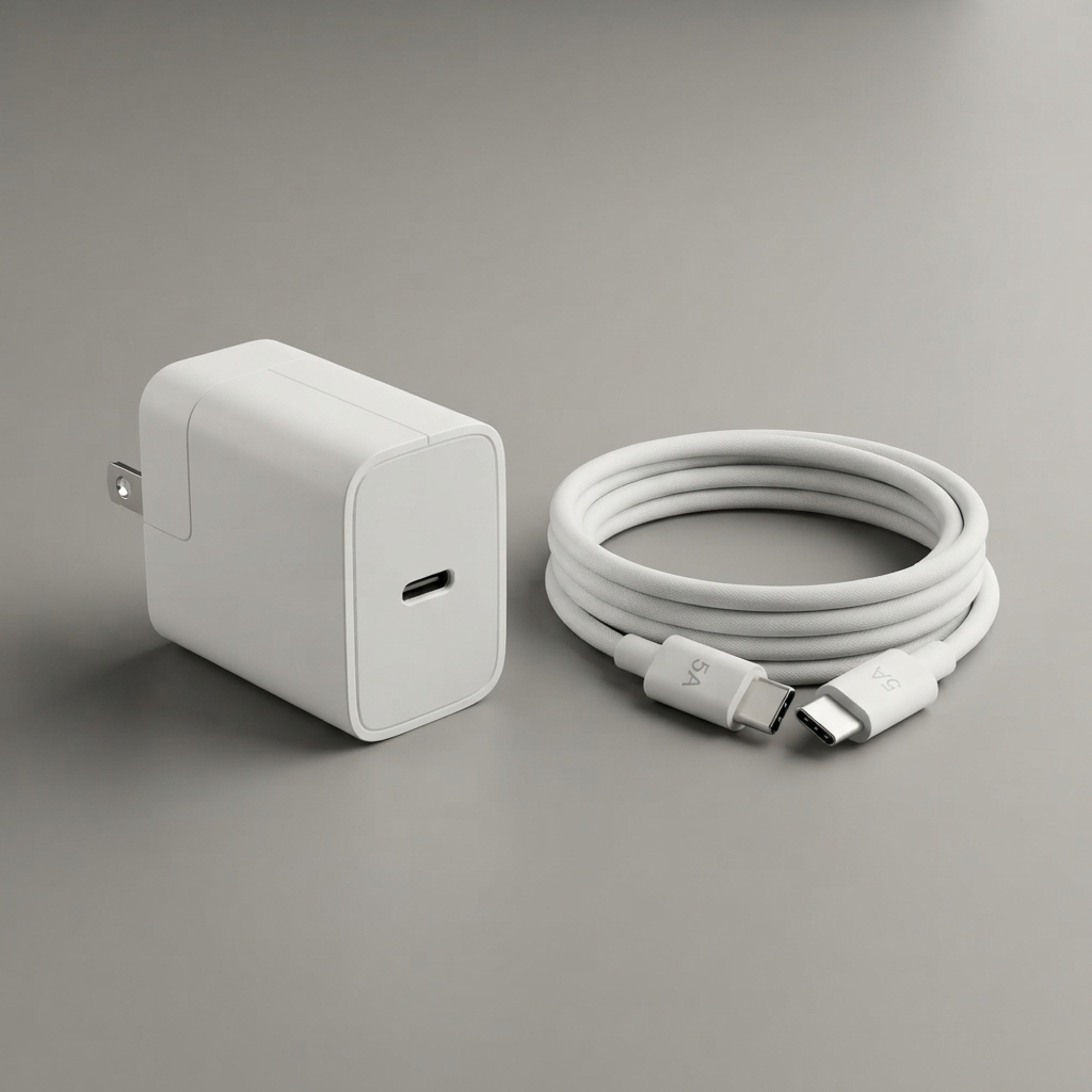 Winstar W-102 45W USB-C power adapter with 5A cable