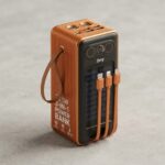 Spicy SP-16 Solar Power Bank 50000mAh 22.5W with built-in cables