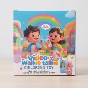Children's video walkie talkie toy set handset units