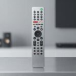 Replacement remote control for Sony Smart TVs with Netflix and Google Play hotkeys