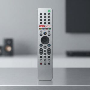 Replacement remote control for Sony Smart TVs with Netflix and Google Play hotkeys