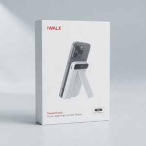 Batterie externe iWALK PowerStand avec support et écran LED