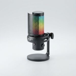 Microphone gaming Yanmai GM7 avec éclairage RGB