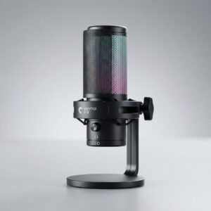 Microphone gaming Yanmai GM7 avec éclairage RGB