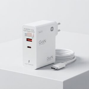 Chargeur Xiaomi 120W Hyper Charge Combo GaN avec câble Type-C