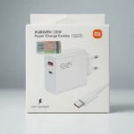 Chargeur Xiaomi 120W Hyper Charge Combo GaN avec câble Type-C