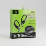 Écouteurs sans fil FT60 True Wireless avec boîtier de charge