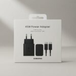Chargeur Samsung 45W Power Adapter noir avec câble USB-C