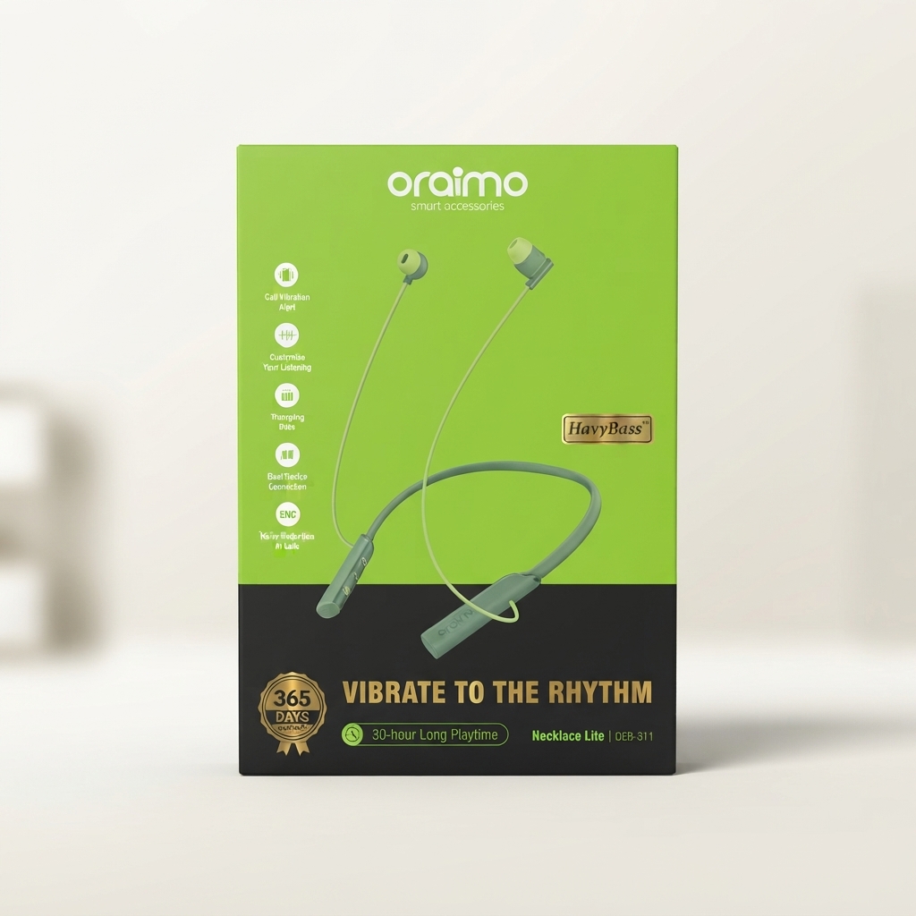 Écouteurs Tour de Cou Sans Fil Oraimo Necklace Lite OEB-311