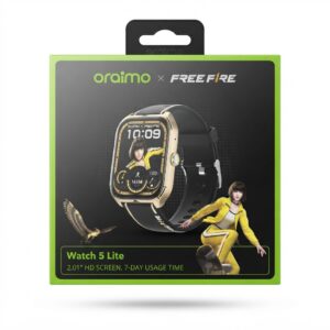 Montre connectee oraimo Watch 5 Lite edition Free Fire