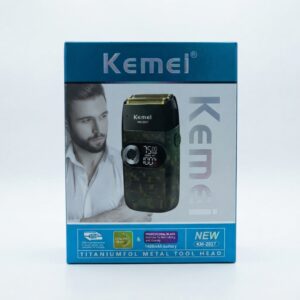 Rasoir électrique Kemei KM-2027 à grille titane