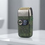 Rasoir électrique Kemei KM-2027 à grille titane