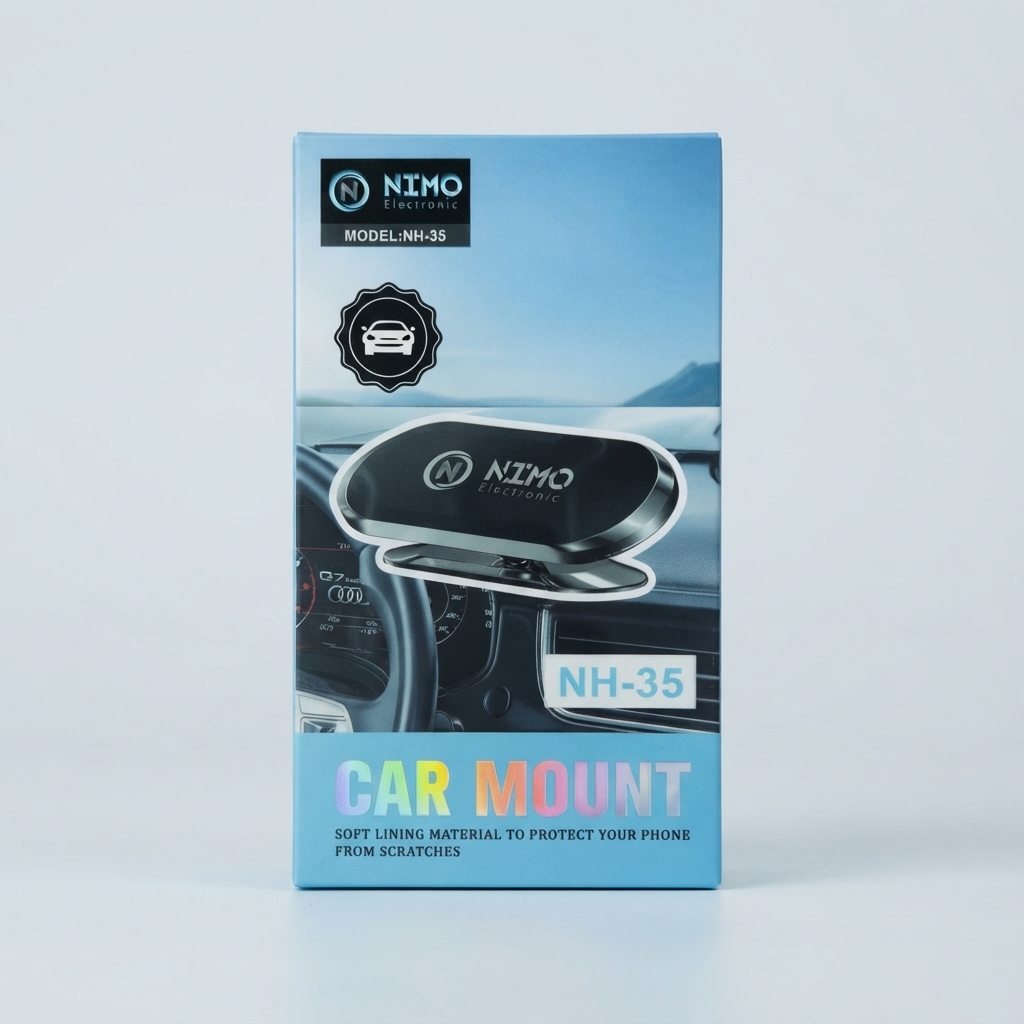 Boîte du support voiture NIMO NH-35 pour smartphone Support voiture NIMO NH-35 pour smartphone