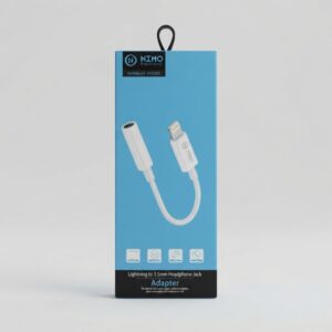 Adaptateur Lightning vers Jack 3.5 mm NIMO Electronic NC-012 iOS blanc