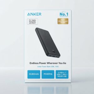Batterie Externe Anker Power Bank 20000 mAh 15W