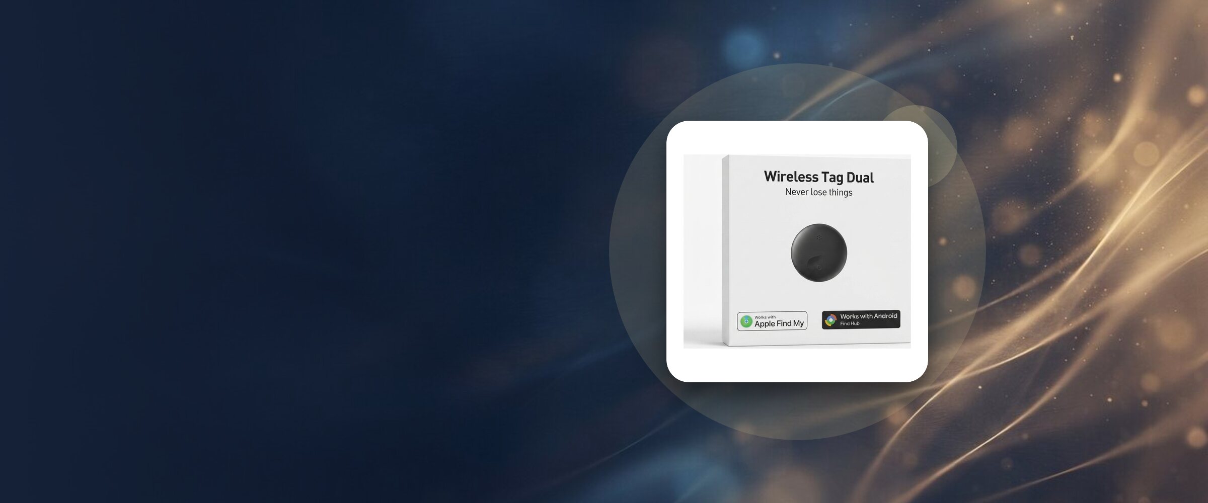 Wireless Tag Dual Smart Tracker — Wireless Tag Dual