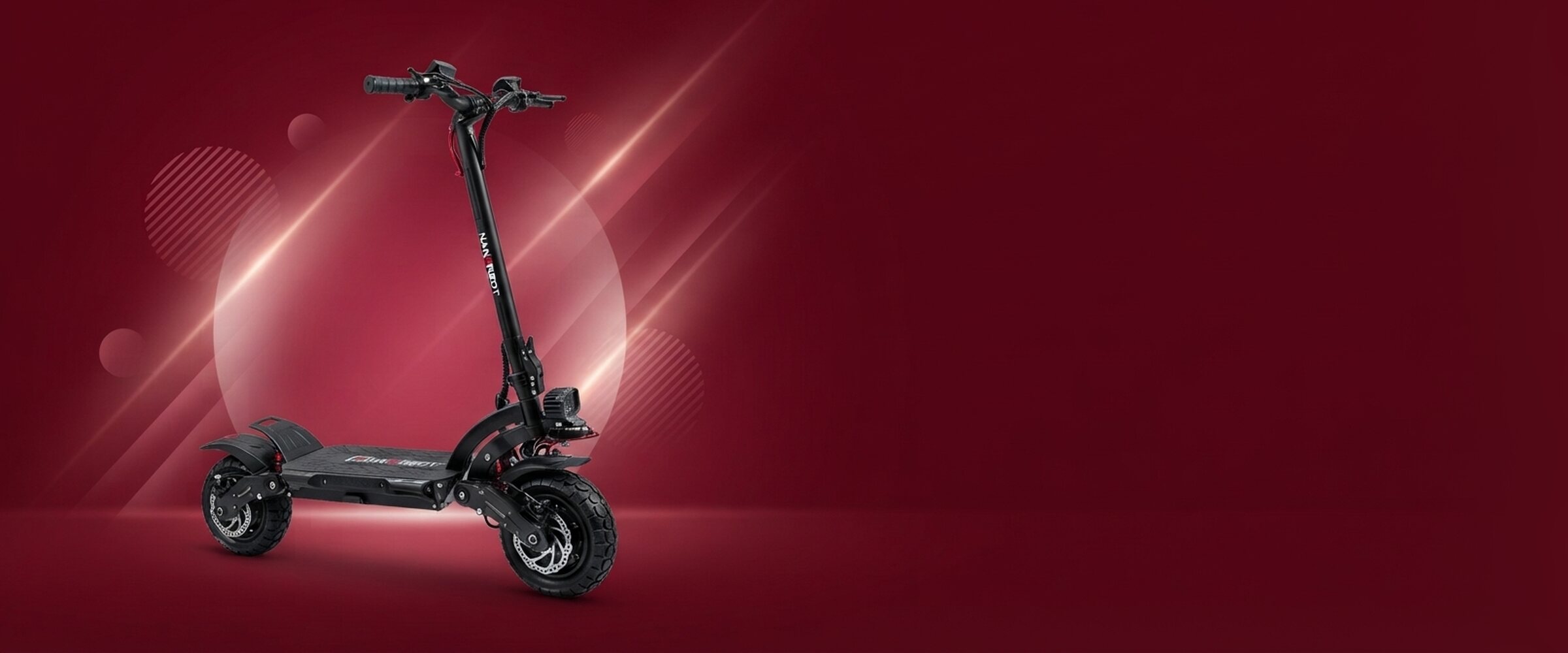 Nanrobot LS7 Dual Motor Electric Scooter 2400W — NANROBOT LS7 Space